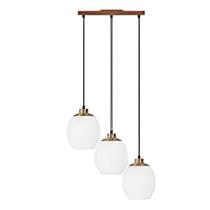 PENDENTE MASCATE TRILHO BRANCO FOSCO 3x E27 KIN PENDENTE MASCATE TRILHO BRANCO FOSCO 3x E27 KIN