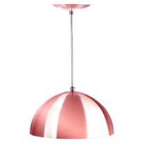 Pendente Meia Bola 30 Gold Rose Sala Cozinha Churrasqueir