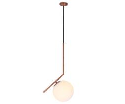 Pendente Meka Dourado Mate cod. 1957 12x23x48 cm - Tks Iluminacao Pendente Meka Dourado Mate cod. 1957 12x23x48 cm - Tks Iluminacao