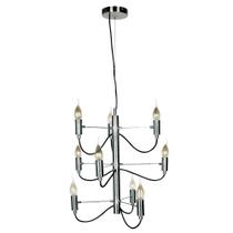Pendente Metal Aço Escovado 9E14 51x46,5CM PD1013-AE Newline