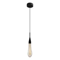 Pendente Mini Aimee Preto Led 2w 27cm 2700k Starlux Zr037 St2069