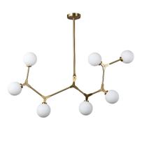 Pendente Moderno Bheo 1,10M 7 Globos De Vidro Nordecor Pendente Moderno Bheo 1,10M 7 Globos De Vidro Nordecor