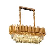 Pendente Moderno Dourado 80cm P/ Mesa Sala de Jantar Hall
