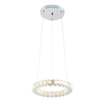 Pendente Moderno LED Cristal Vision 30cm 3000k