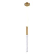 Pendente Moderno Led Nordecor Vanna Dourado 3000K Bivolt