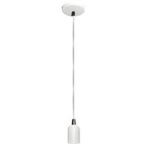 Pendente moderno modelo Clean Branco Todos Ambientes