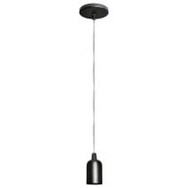 Pendente moderno modelo Clean preto Todos Ambientes