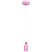 Pendente moderno modelo Clean rosa Todos Ambientes