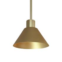 Pendente Moderno Tutu 20cm Champagne 1 LED Mr-16 Bivolt Pendente Moderno Tutu 20cm Champagne 1 LED Mr-16 Bivolt