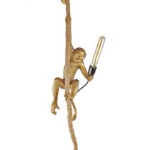 Pendente Monkey Dourado 1E27 70cm DS8167 Delis