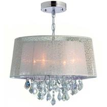 Pendente montreal circular 49x49x23cm branco 4 lamp e-14 max. 60w Pendente montreal circular 49x49x23cm branco 4 lamp e-14 max. 60w