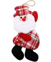 Pendente Natal Papai Noel Enfeite Decoração 18cm