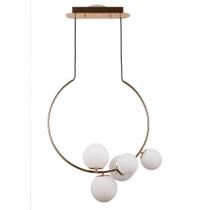 Pendente nero dourado e branco 5xg9 50w