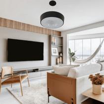 Pendente Nice Sobrepor Preto Tualux Pendente Nice Sobrepor Preto Tualux