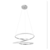 Pendente Nordecor Led Lain 2226 - Cromado - 3000K 50W