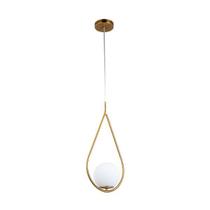 Pendente Nordecor Upus UP - Dourado 2126 - Bocal: E27 Pendente Nordecor Upus UP - Dourado 2126 - Bocal: E27