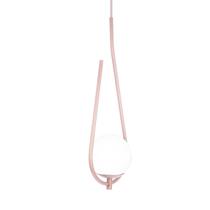 Pendente On Drop ROSE com globo esfera de vidro Branco