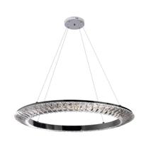 Pendente Orbit Cristal Cromado e Transp 63cm LED 30W ID009C Bella ST2556