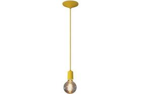 Pendente Orbital Alumínio Amarelo Com Fio Nacional Pendente Orbital Alumínio Amarelo Com Fio Nacional