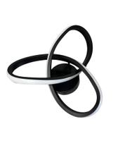 Pendente Orgon Led 45W 2500LM 3000K D50CM Preto