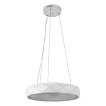 Pendente Otto 50cm LED 30W branco Quente Zr091 Branco Starlux ST2371