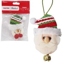 Pendente Papai Noel/Boneco de Neve - 9x6cm - 7g - Rio Master Pendente Papai Noel/Boneco de Neve - 9x6cm - 7g - Rio Master