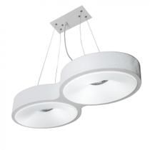 Pendente para 6 Lâmpadas Drum 2 Startec Branco