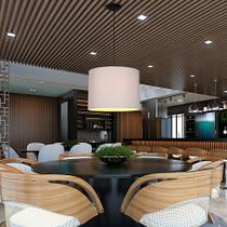 Pendente Para Teto New Cristal de Luxo linho Moderno