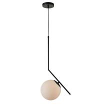 Pendente Pérola Brinco Max 1 Lâmpada G45 Preto Fosco Pendente Pérola Brinco Max 1 Lâmpada G45 Preto Fosco