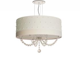 Pendente Pérolas 40x15 - Quarto De Menina, Bebê, Infantil Branco