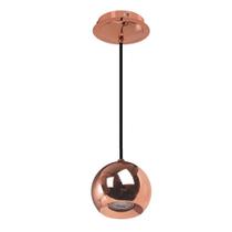 Pendente Pin Metal Cobre 12CM 1GU10 FH015A Bella Pendente Pin Metal Cobre 12CM 1GU10 FH015A Bella