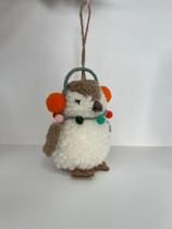 Pendente Pinguim com Fone de Ouvido