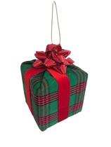 Pendente Presente 8cm Xadrez com Laço