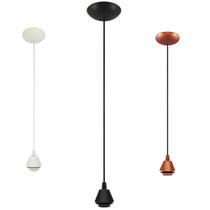 Pendente Preto Todos Ambientes cabo regulavel ate 80cm Pendente Preto Todos Ambientes cabo regulavel ate 80cm