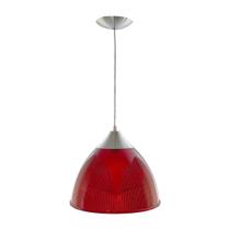 Pendente Prismático Gota com Acabamento em Metal