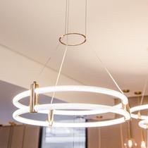 Pendente Puro da Bella Iluminação com Metal e Acrílico 1xled 46w