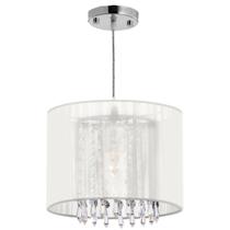 Pendente rammer 25cm circular e-27 1 lamp. max 60w prata Pendente rammer 25cm circular e-27 1 lamp. max 60w prata