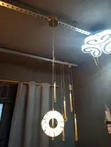 Pendente Redondo de Cristal Dourado 15cm Led 8W 3500K Bivolt Pendente Redondo de Cristal Dourado 15cm Led 8W 3500K Bivolt
