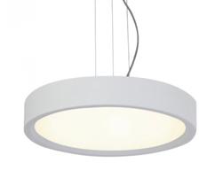 Pendente redondo Smart branco 50cm 5XE27 386/5 - Spotline Pendente redondo Smart branco 50cm 5XE27 386/5 - Spotline