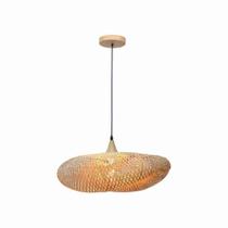 Pendente Regia 420 Fibra De Bambu 1xe27 G-light