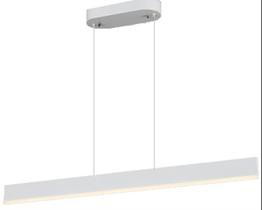 Pendente Ruler Branco LED 20W 3000K Bivolt Pendente Ruler Branco LED 20W 3000K Bivolt