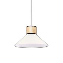 Pendente Rústico de Rattan Palhinha - Caraíva Branco