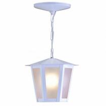 Pendente Sextavado Colonial Externo Ideal L1c Branco