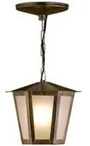 Pendente Sextavado Colonial Externo Ideal L1c Ouro Velho