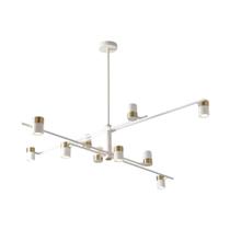 Pendente Siazo Wh+gd Kala Brando E Dourado Para Teto L1315h875 Pendente Siazo Wh+gd Kala Brando E Dourado Para Teto L1315h875
