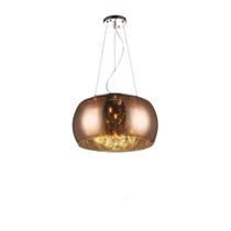 Pendente Sidney Chandelie Vidro Ø50cm Metalizado Cobre BLL03-CB Pendente Sidney Chandelie Vidro Ø50cm Metalizado Cobre BLL03-CB