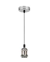 Pendente Simples Retro E27 Prata
