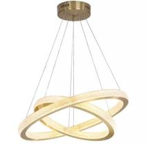 Pendente skylight sky-3056 saturno ø45+65cm 3m de cabo dourado 5.520 lumens 3000k Pendente skylight sky-3056 saturno ø45+65cm 3m de cabo dourado 5.520 lumens 3000k