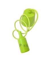 Pendente Soquete 1E27 Silicone Verde