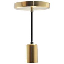 Pendente Soquete Copinho E27 Dourado Pendente Soquete Copinho E27 Dourado